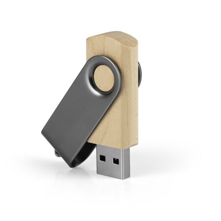 SMART WOOD 3.0, usb flash memorija, bež, 16GB
