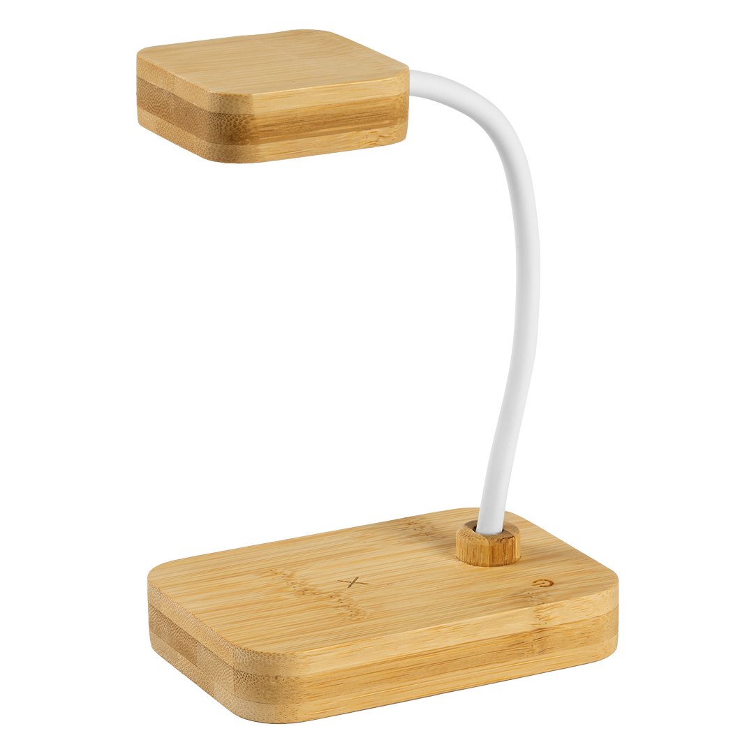 PHOTON, stona lampa i bežični punjač, 15w, bež