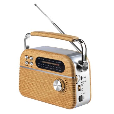 RETRO TUNE, radio i bežični zvučnik, 3w, bež