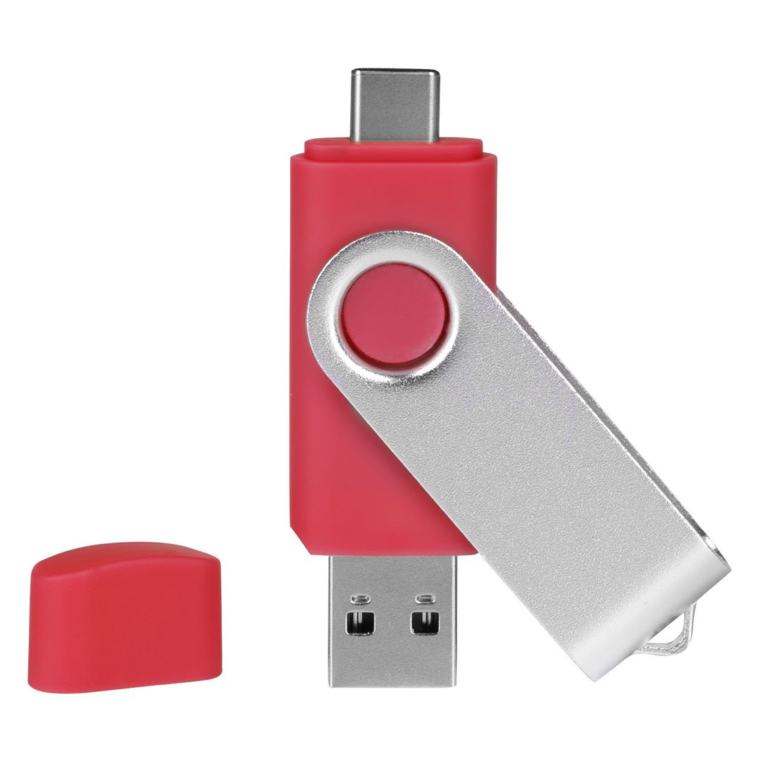 SMART C SILVER 3.0, usb flash memorija, crveni, 64GB
