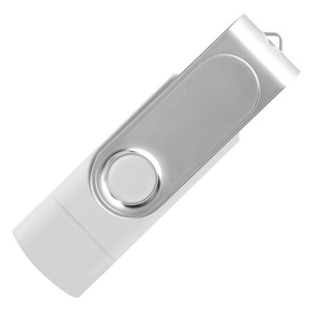 SMART C STICKER, usb flash memorija, beli, 8GB