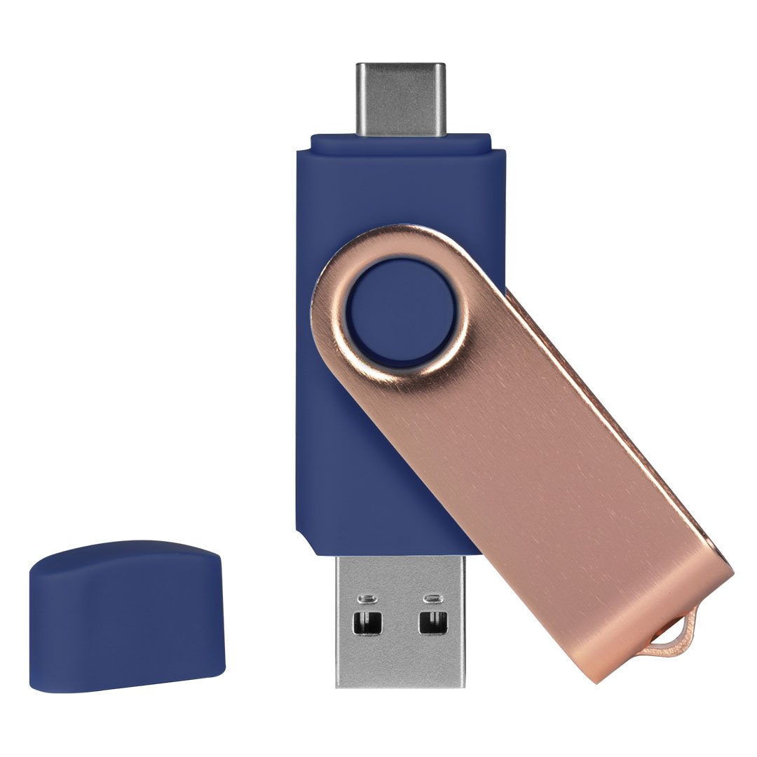 SMART C ROSE GOLD, usb flash memorija, plavi, 64GB