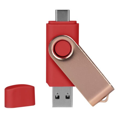 SMART C ROSE GOLD, usb flash memorija, crveni, 8GB