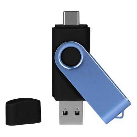 SMART C SKY BLUE, usb flash memorija, crni, 8GB