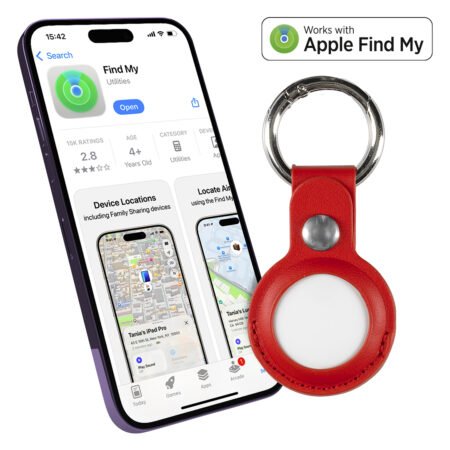 LOCATEPRO, find my privezak sa funkcijom lociranja, crveni