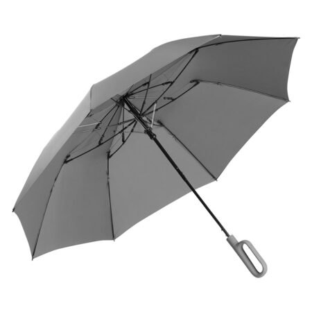 INFINITY PLUS, sklopivi kišobran sa automatskim otvaranjem i  manualnim zatvaranjem, sivi