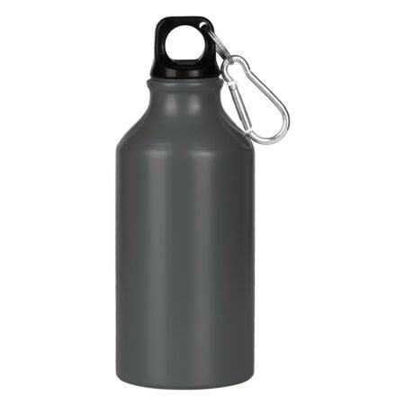 CAMPUS MAT, boca za vodu, 400 ml, tamno siva