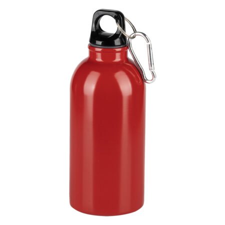 CAMPUS STEEL, boca za vodu, 400 ml, crvena