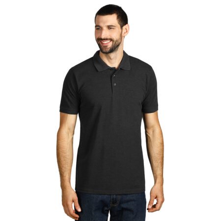 AZZURRO II, polo majica, 180 g/m2, tamno pepeljasta