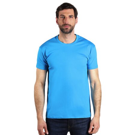 MASTER MEN, pamučna majica, 150 g/m2, tirkizno plava