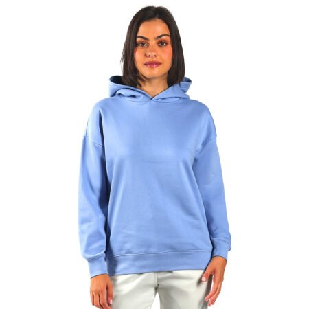 BIG HOODY, unisex široka dukserica sa kapuljačom od organskog pamuka, 300 g/m2, svetlo plava