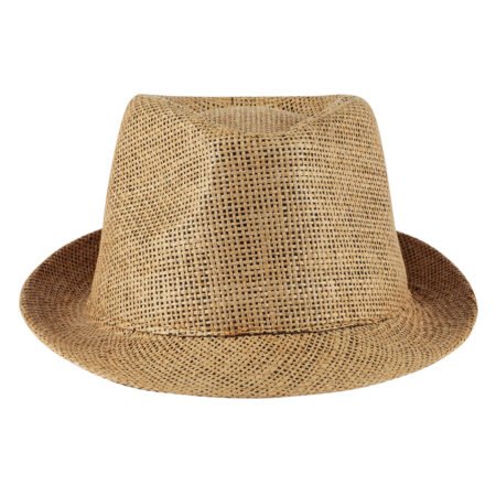 SOL, šešir bez trake, svetlo braon