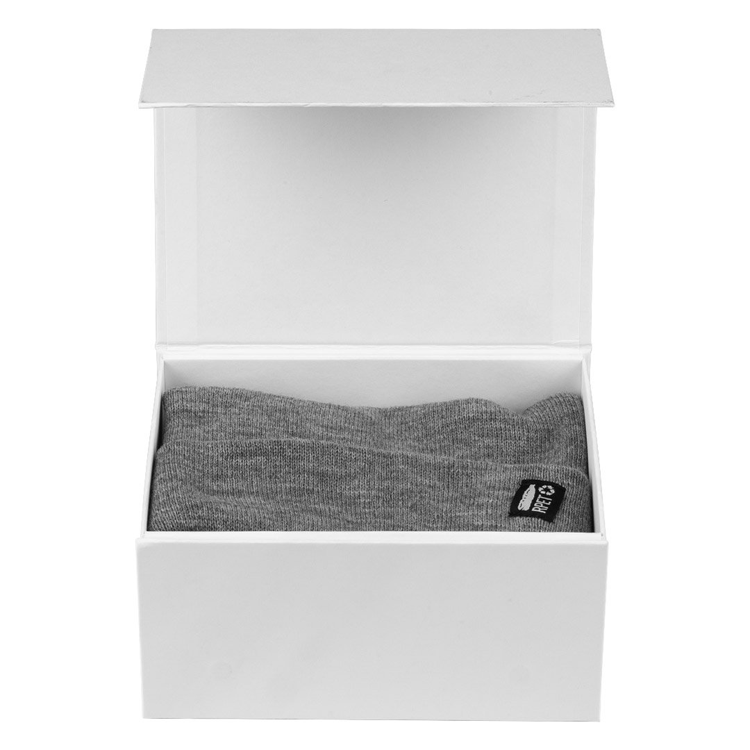 NORDIC SET, zimska kapa i šal, sivi