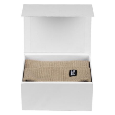 NORDIC SET, zimska kapa i šal, bež