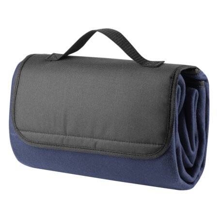 BLANKET SQUARE, vodootporno ćebence od brušenog polara, 180 g/m2, plavo