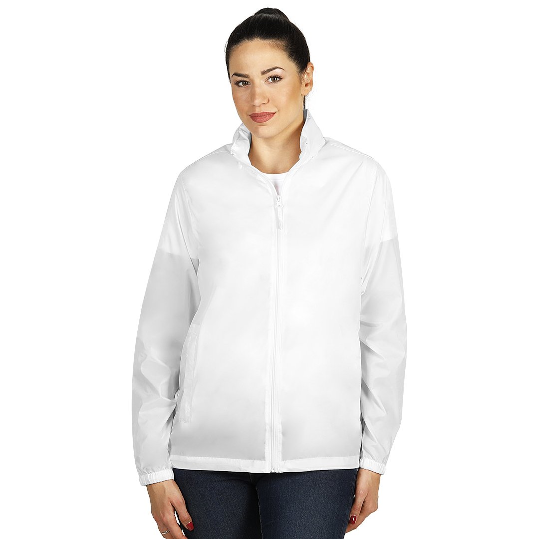 REGATA, unisex vetrovka, bela