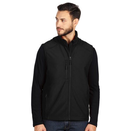 SKIPPER VEST, softshell prsluk, crni