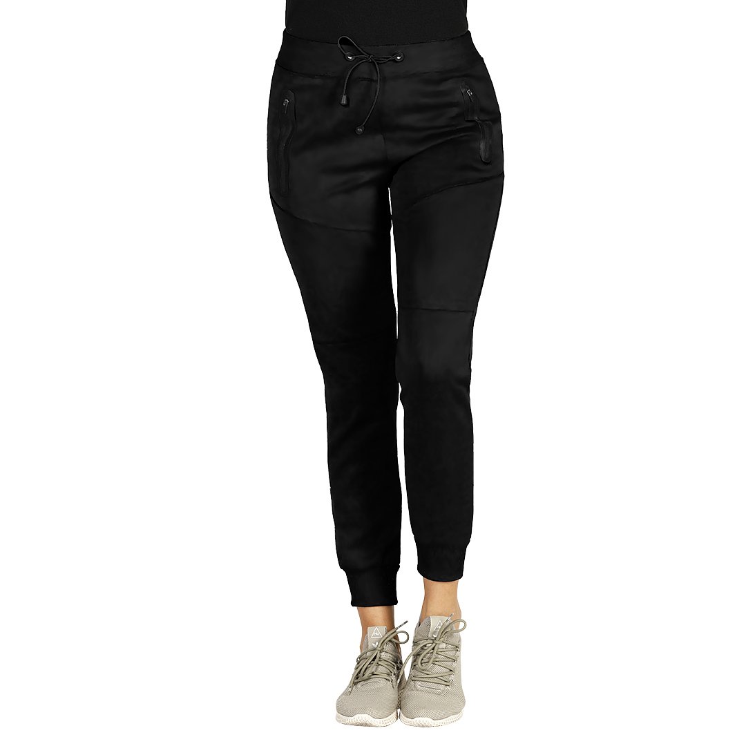 COOPER TRACK LADY, ženski donji deo trenerke, 280 g/m2, crna