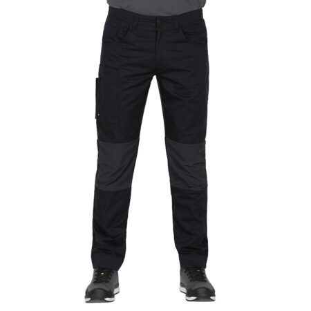 ROVER, servisne radne pantalone sa elastinom, crne