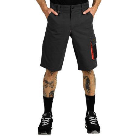 HAMMER STRETCH BERMUDA, radne bermude sa elastinom, tamno siva