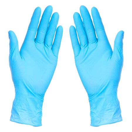 NITRILE GLOVES, nitrilne jednokratne rukavice, 100 kom, svetlo plave