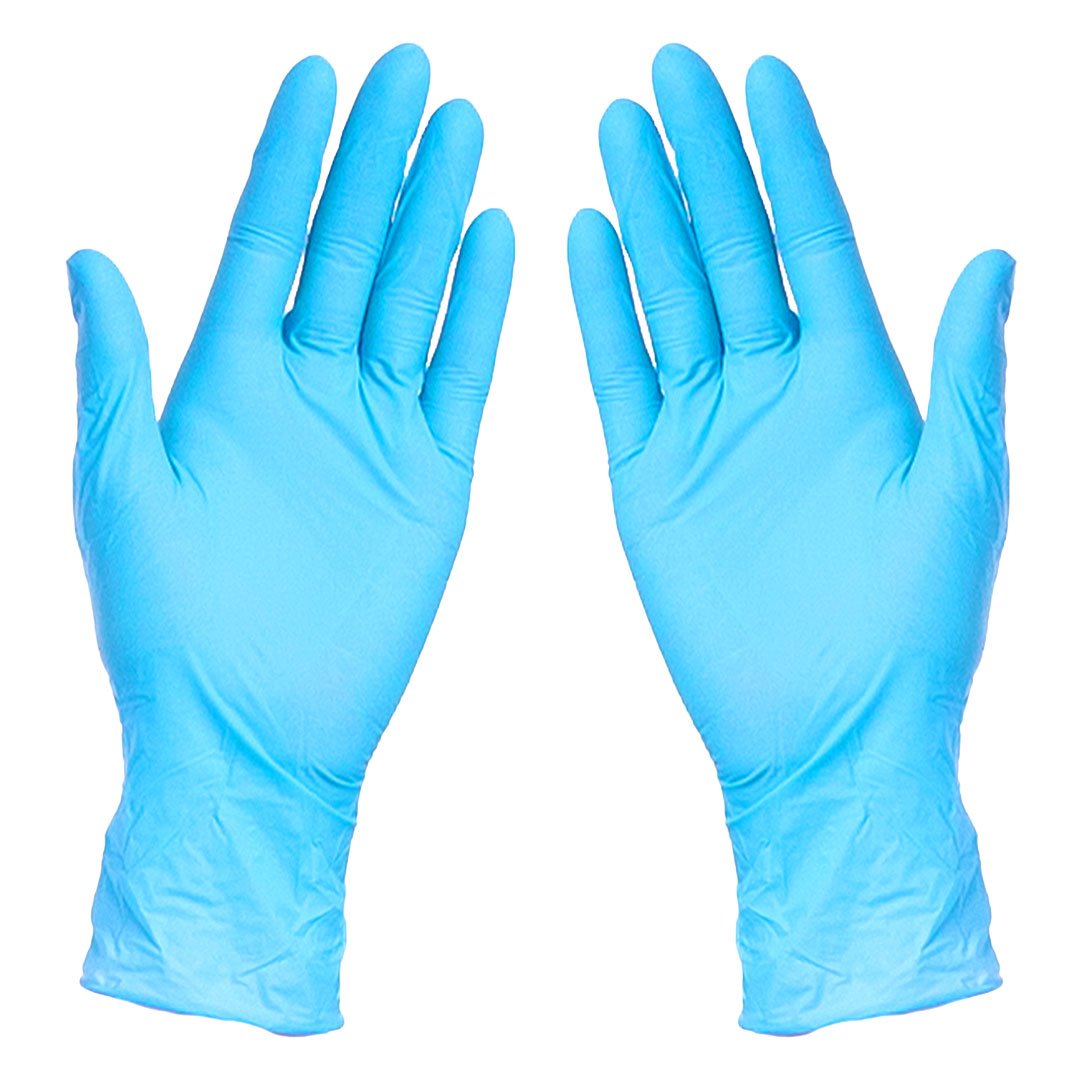 NITRILE GLOVES, nitrilne jednokratne rukavice, 100 kom, svetlo plave