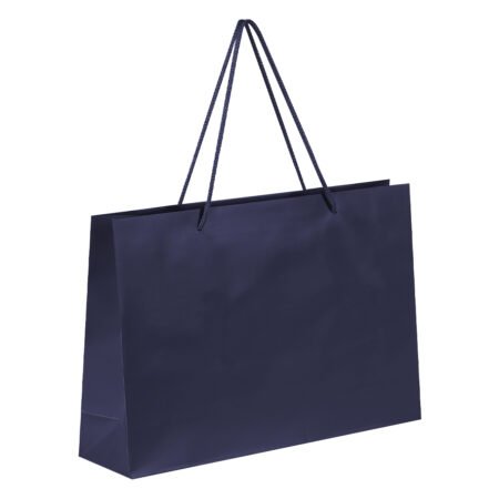DINA HO, papirna kesa, mat laminirana, 190 g/m2, plava