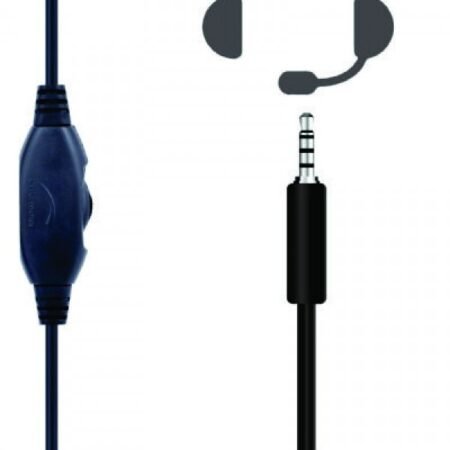 GHS-05-B Gembird Stereo gejmerske slusalice sa mikrofonom+volume kontrolom 3.5mm BLUE
