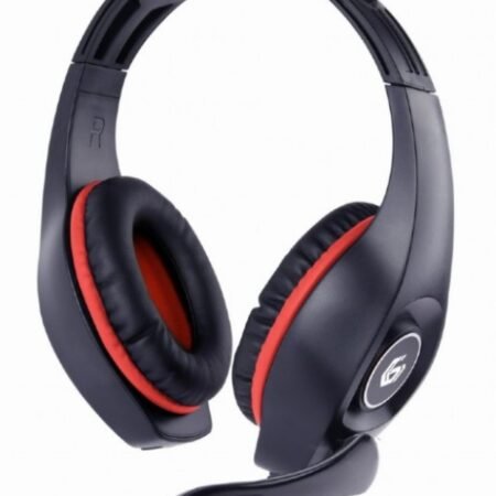 GHS-05-R Gembird Stereo gejmerske slusalice sa mikrofonom+volume kontrolom 3.5mm RED