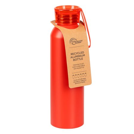 TARA, boca za vodu, 650 ml, crvena