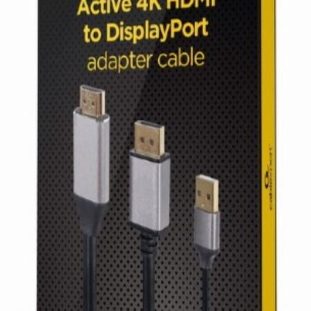 A-HDMIM-DPM-01 Gembird Active 4K HDMI na DisplayPort adapter kabl, 2m, black