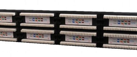 NPP-C548CM-001 Gembird Cat.5E 48 port patch panel with rear cable management