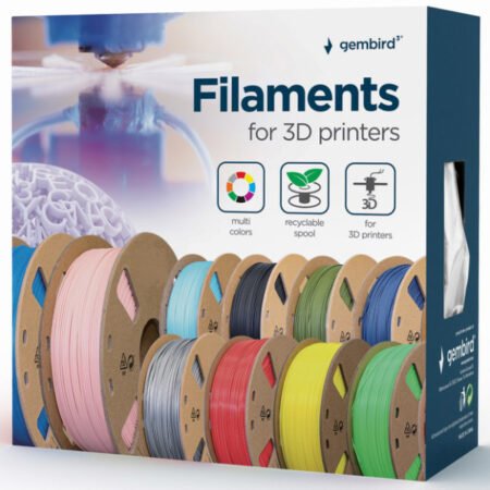 3DP-TPE1.75-01-B TPE FLEKSIBILNI Filament za 3D stampac 1,75mm kotur 1KG BLUE