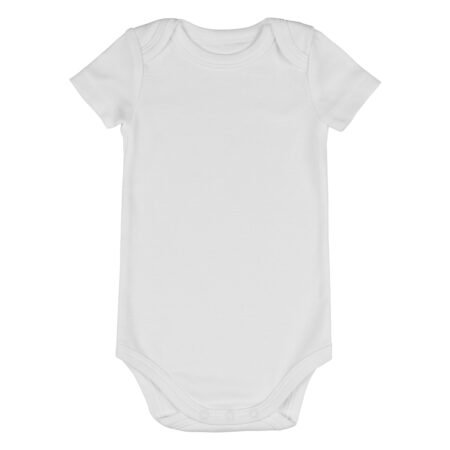 BAMBOLINO, bebi bodi, 180 g/m2, beli