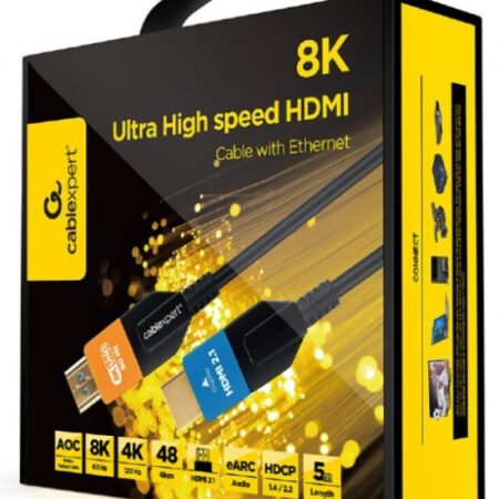 CC-HDMI8K-AOC-5M Gembird Active Optical (AOC) ULTRA High speed HDMI 2.1 8K UHD with Ethernet 5m