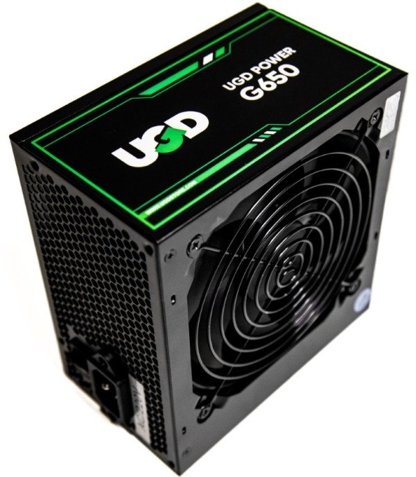 Napajanje G650 650W UGD Power 12cm FAN, 20+4pin, 4+4pin, 4xSATA, 2xIDE, 2x6+2pin 80Plus, Black - Slika 4