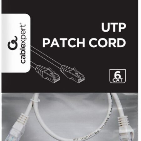 PP6U-CU-0.5M Gembird Mrezni kabl, CAT6 BAKARNI UTP Patch cord 0.5m grey