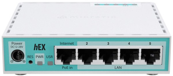 Mikrotik E50UG hEX, 5x Gigabit Ethernet ports, Passive PoE - Slika 2