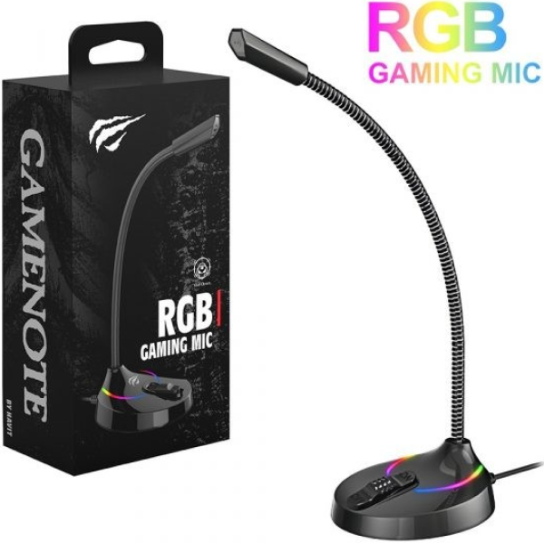 Havit Gejmerski USB Mikrofon RGB 2m GK55