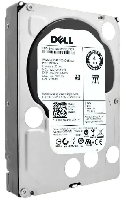 HDD 3.5 * 4TB WD4000FYYX-18RS1B0 WD RE 7200rpm 64MB SATA3 rfb - Slika 2