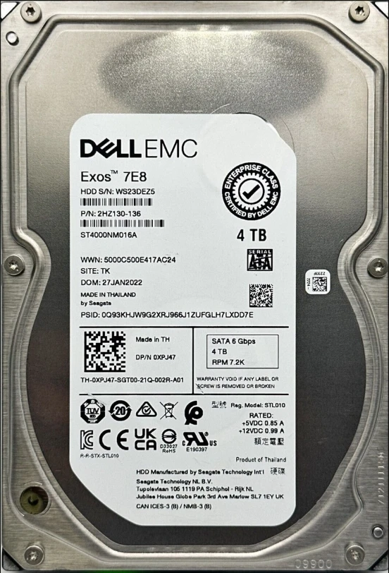 HDD 3.5 * 4TB ST4000NM016A Seagate 7200rpm 256mb sata3 rfb - Slika 2