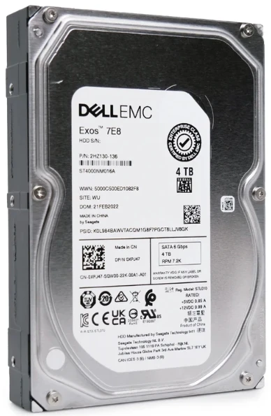 HDD 3.5 * 4TB ST4000NM016A Seagate 7200rpm 256mb sata3 rfb