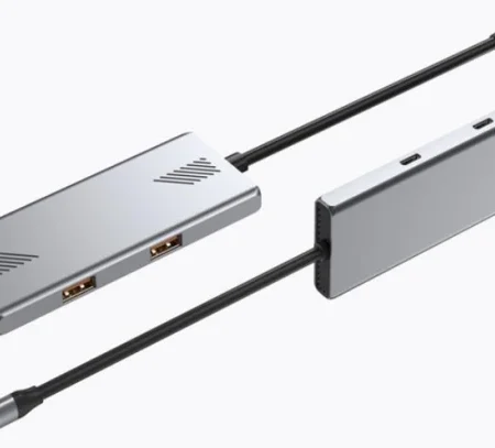 UHB-CM-U310-A2C2-01 Gembird 4-portni A + C USB 3.2 (Gen 2) Type-C hub