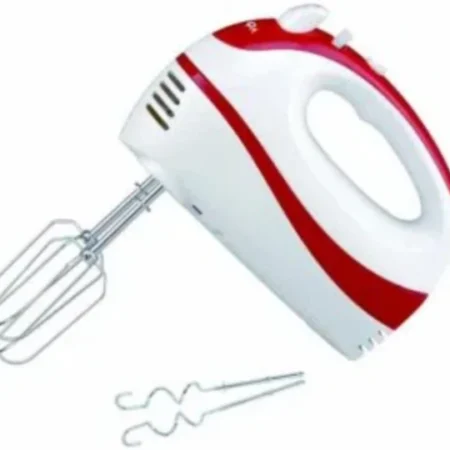 ROSBERG mikser R51110G 200W belo-crveni,7 brzina