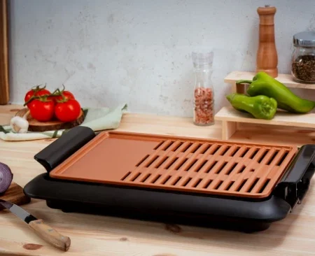 VOLTZ elektricni rostilj  OV51015J 1250W,zastita od pregrevanja,odvojiv kabl,36 x 23 cm
