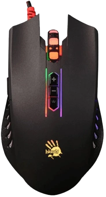 A4 TECH Žicani Gejmerski miš Bloody Gaming Neon X Glide Q81 Crni,3200 DPI,USB - Slika 2