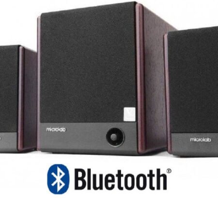 Microlab FC330BT * Aktivni drveni zvucnici 2.1 56W RMS(24W,2x16W), Bluetooth, 3.5mm (7980)