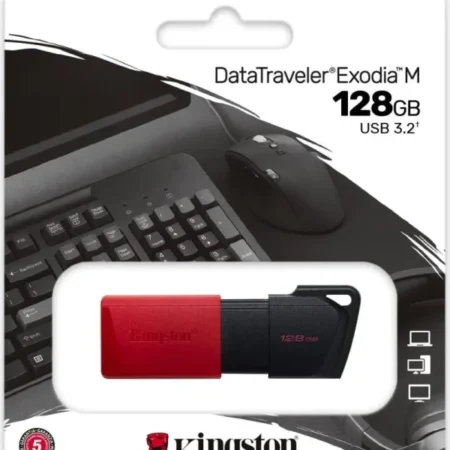 KINGSTON 128GB DTXM/128GB USB Flash memorija 3.2 Crno/Crvena