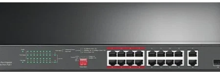 TP-LINK Switch TL-SL1218P POE 16 PORTA 10/100MBS + 2GIG LAN