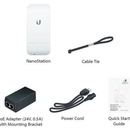 Ubiquiti UQ-NSM5-LOCO NanoStation M5 LOCO 5GHz, 13 dBi, MIMO 2x2 tehnologija